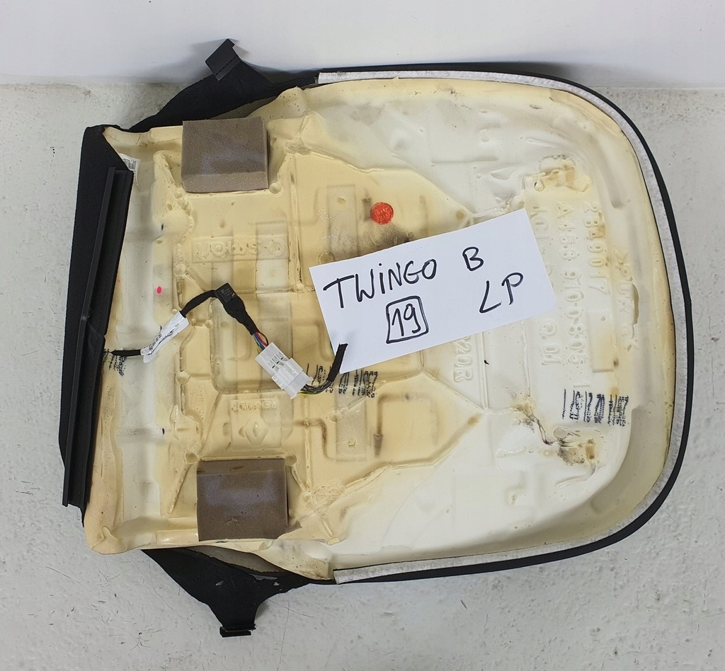 фото №5, Сидіння сидіння ліва renault twingo iii