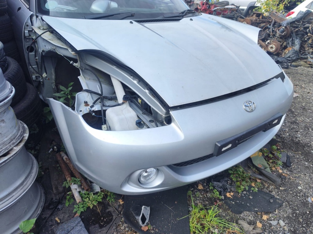 фото №7, Toyota mr2 капот pas радиатор воды кондиционера бампер перед серебристый