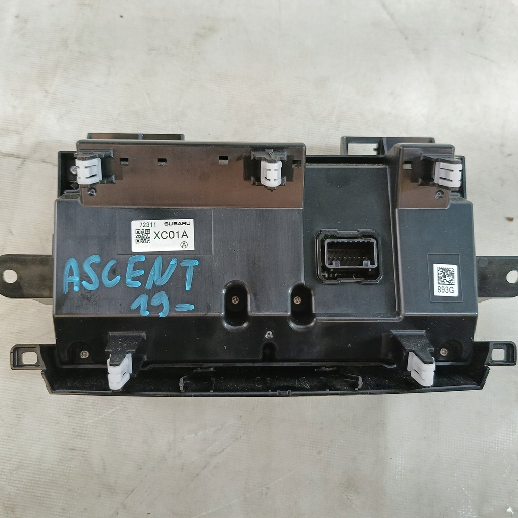 фото №8, Subaru ascent 19- нагрівач авто кондиціонер hvac ac usa