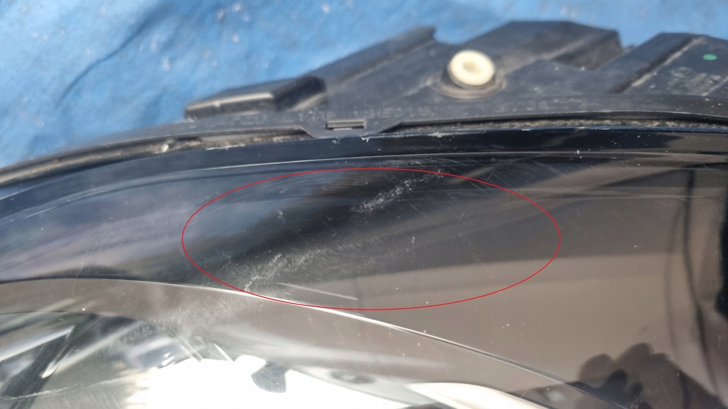 фото №9, Ford puma лампа передняя фара левый перед левая led full