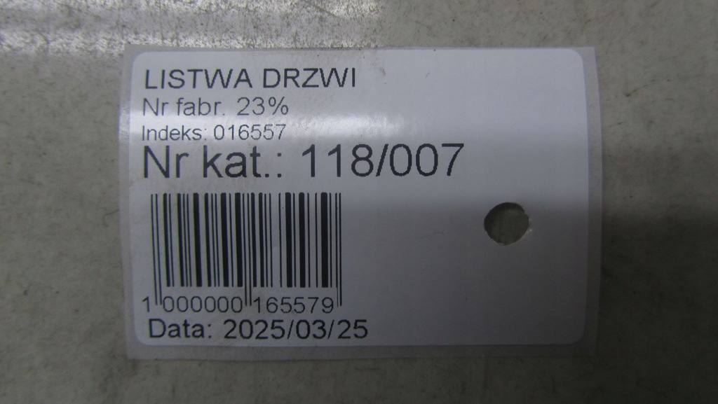 фото №6, Trafic vivaro ii молдинг бічна ліва 8200036093 01-14