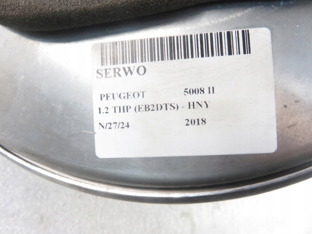 фото №11, Усилитель тормозов peugeot 5008 ii 1.2 thp 0204821381 9807687080
