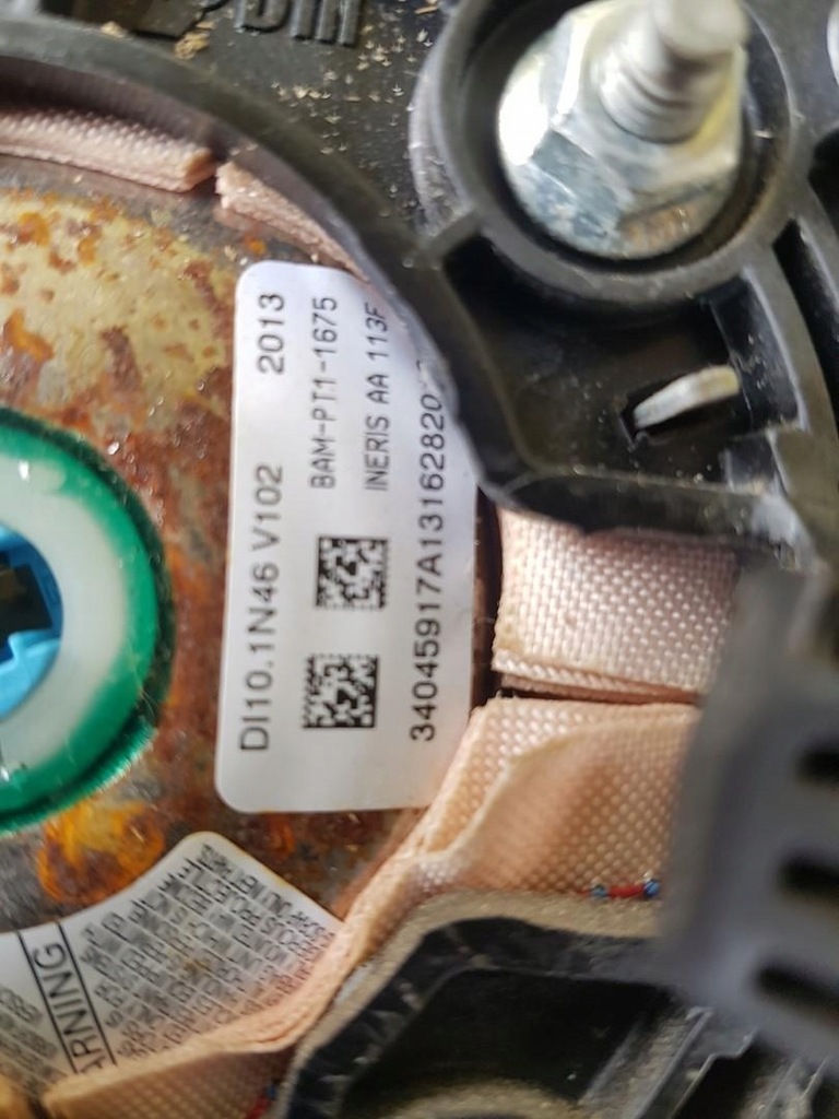 фото №6, Подушка подушка безопасности водителя peugeot 5008 i