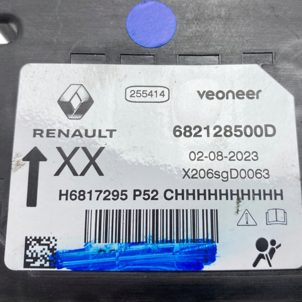 Модуль датчик подушка безопасности renault austral 285554968r 285557552r Оригинал