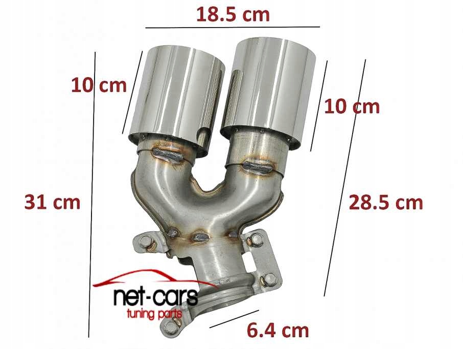 фото №15, Насадки выхлоп bmw 5 g30 g31 6 g32 g38 m набор