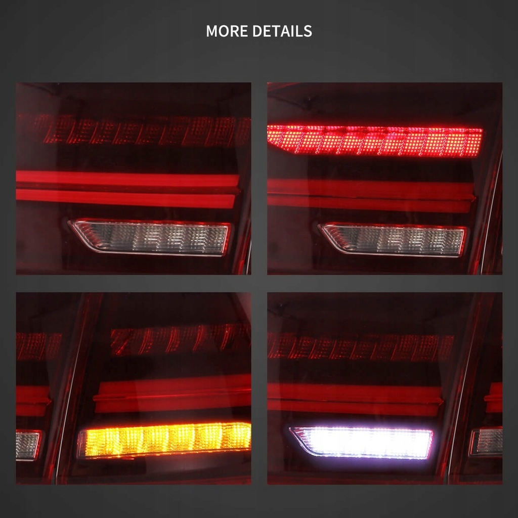 фото №11, Лампи задня ne kpl vland led діоди динамічні тюнінг vw jetta vi 5c 6 2010-14