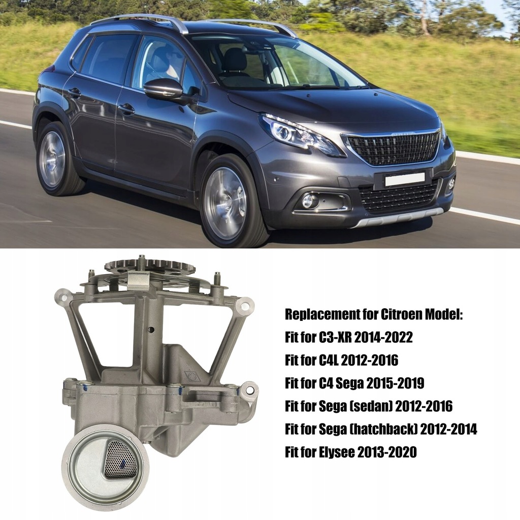 фото №12, Насос масла peugeot 2008 2014-2018 9674199380