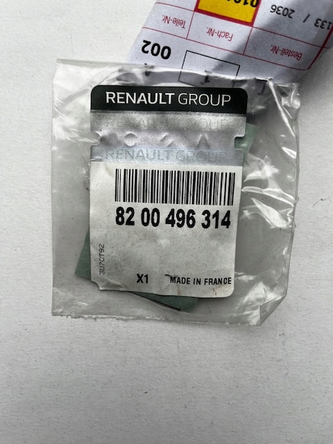 фото №1, Новый oem наклейка пенопластовая renault dacia lodgy 8200496314