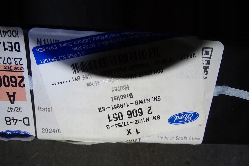 фото №9, Ford ranger балка бампер задняя n1wb-17b861-bb