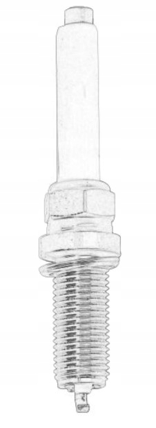 фото №1, Свеча зажигания оригинальный номер fiat 46344793