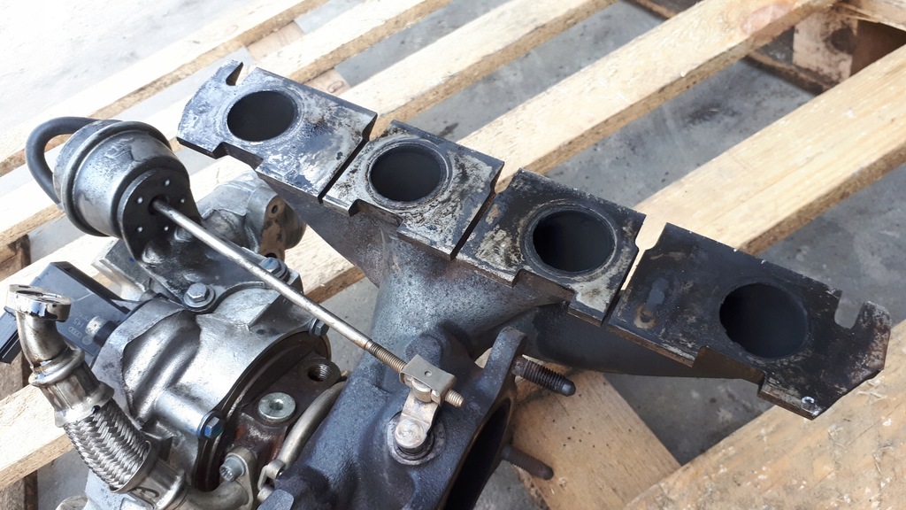 фото №9, A4 b8 a5 турбонагнетатель коллектор 1.8 tfsi cdh 06h145701l