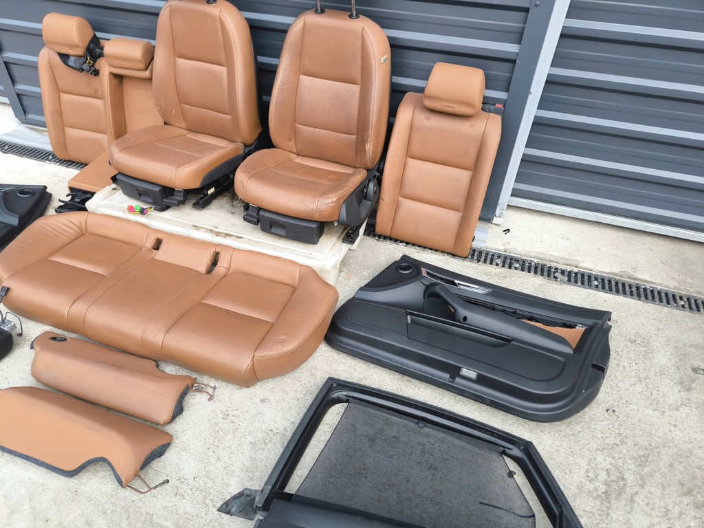 фото №7, Сиденье сиденья комплект audi a6 c6 кожа europa подогрев шторка mc donalds !!!