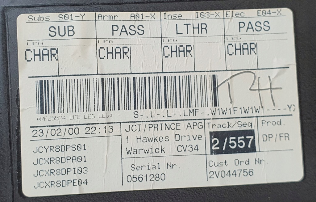 фото №6, Оббивка обшивка правий перед jaguar s-type europa