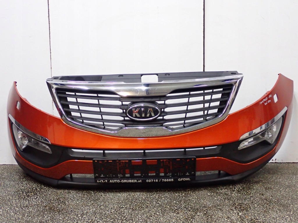 фото №8, Kompletny перед капот лампы крыло бампер eur kod dm kia sportage iii 11r