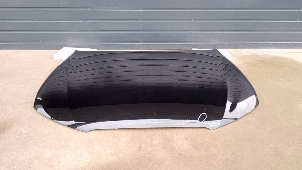 Audi a4 b8 рестайлинг  капот крышка двигателя черная ly9t Цена