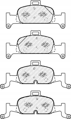 фото №1, Гальмівні колодки гальмівні перед ferodo fdb4616