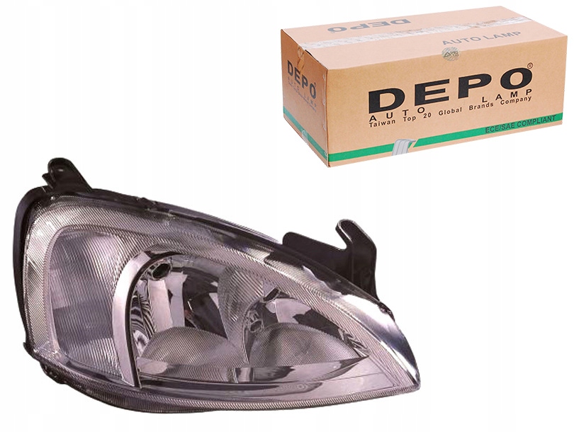 фото №1, Фара opel combo corsa c h7 00- pr, поворотник