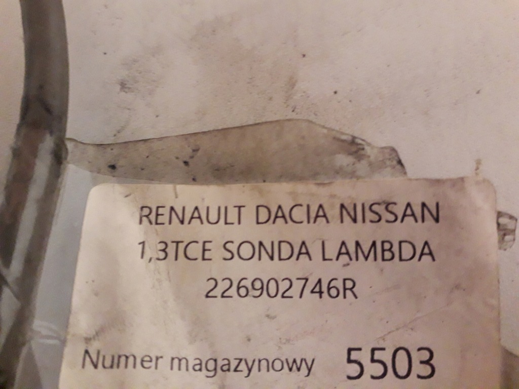 фото №4, Renault dacia 1.3 tce датчик лямбда-зонд