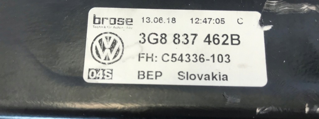 фото №9, Vw arteon механізм скло правий перед 3g8837462b