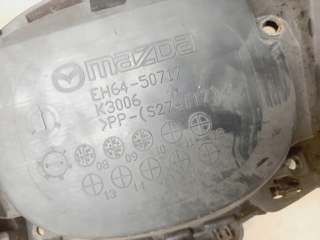 фото №11, Решётка радиатора решётка радиатора хром бампера перед mazda cx7 cx-7 lift 2009-2012