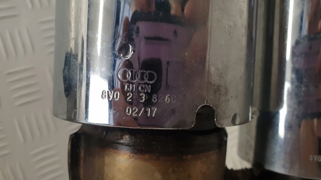 Выхлоп гаситель конечный vag audi 6r0253611ae 8xa253181r 8v0253826c Киев