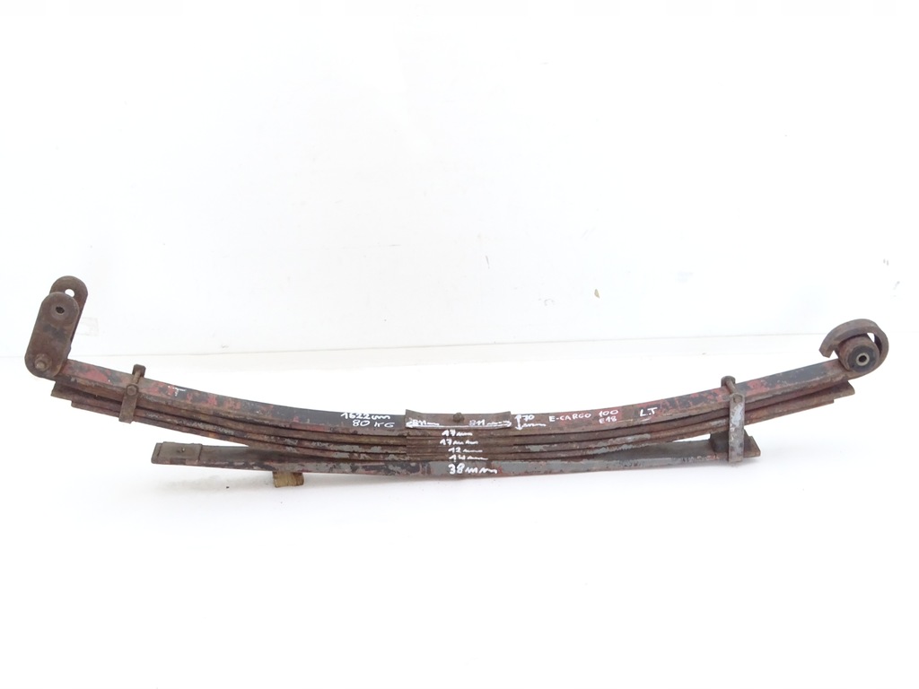 фото №1, Iveco eurocargo 02-15 ресора лівий задня 5 щітка 7cm