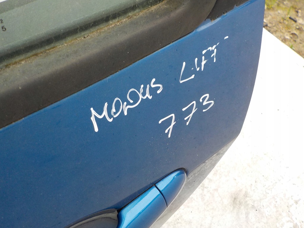 фото №8, 773 renault modus lift дверь левая задняя задние