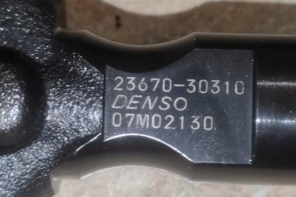 фото №7, Инжектор toyota 2.5 d4d 23670-30310 проверенный