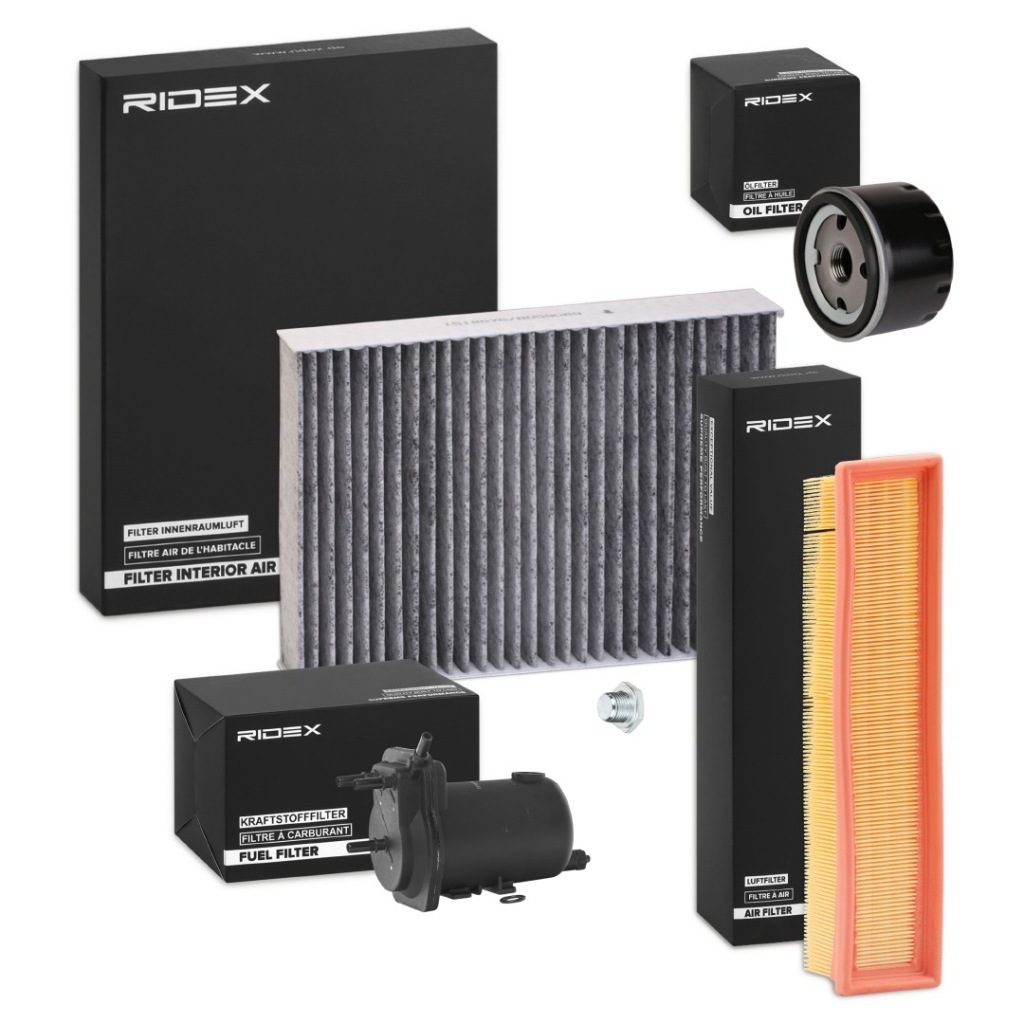 Купити Набір фільтрів ridex 4055f13124 до renault clio 2 bb0/1/2, cb0/1/2