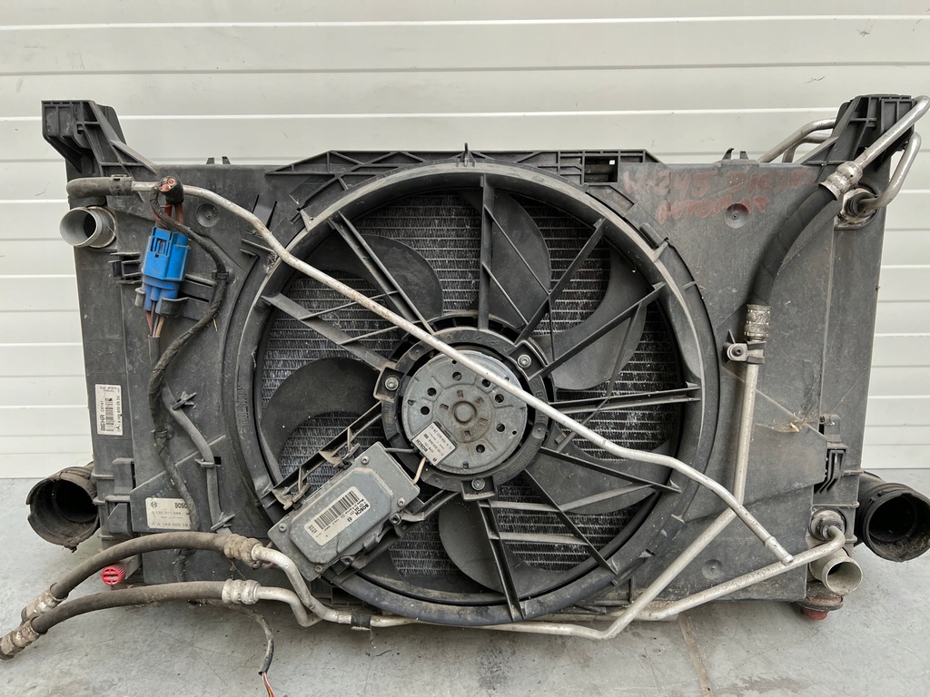 фото №9, Комплект радіатор радіатор mercedes b-klasa w245 дизель автоматична коробка передач