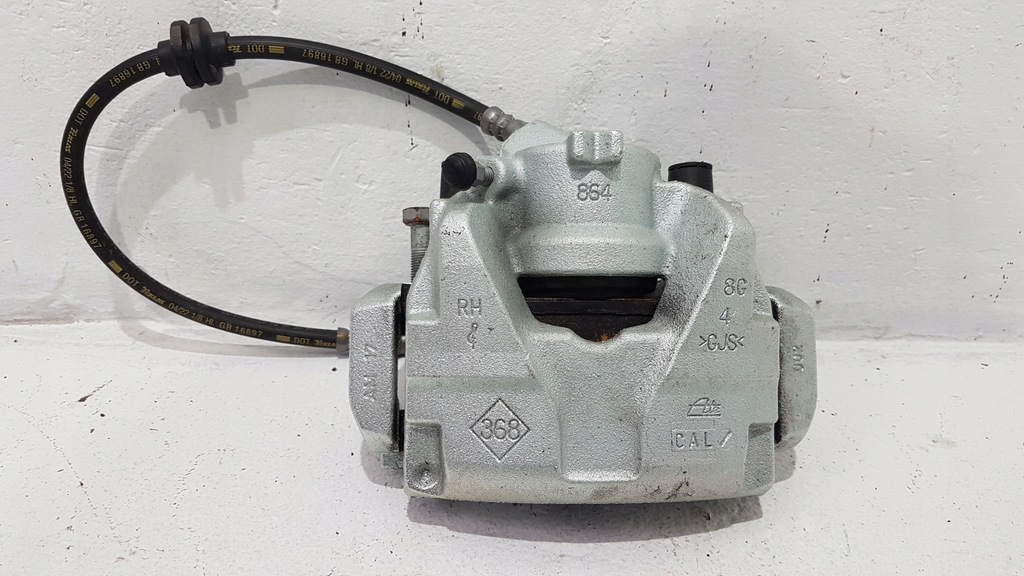 фото №2, Супорт гальмівний правий передній renault clio v