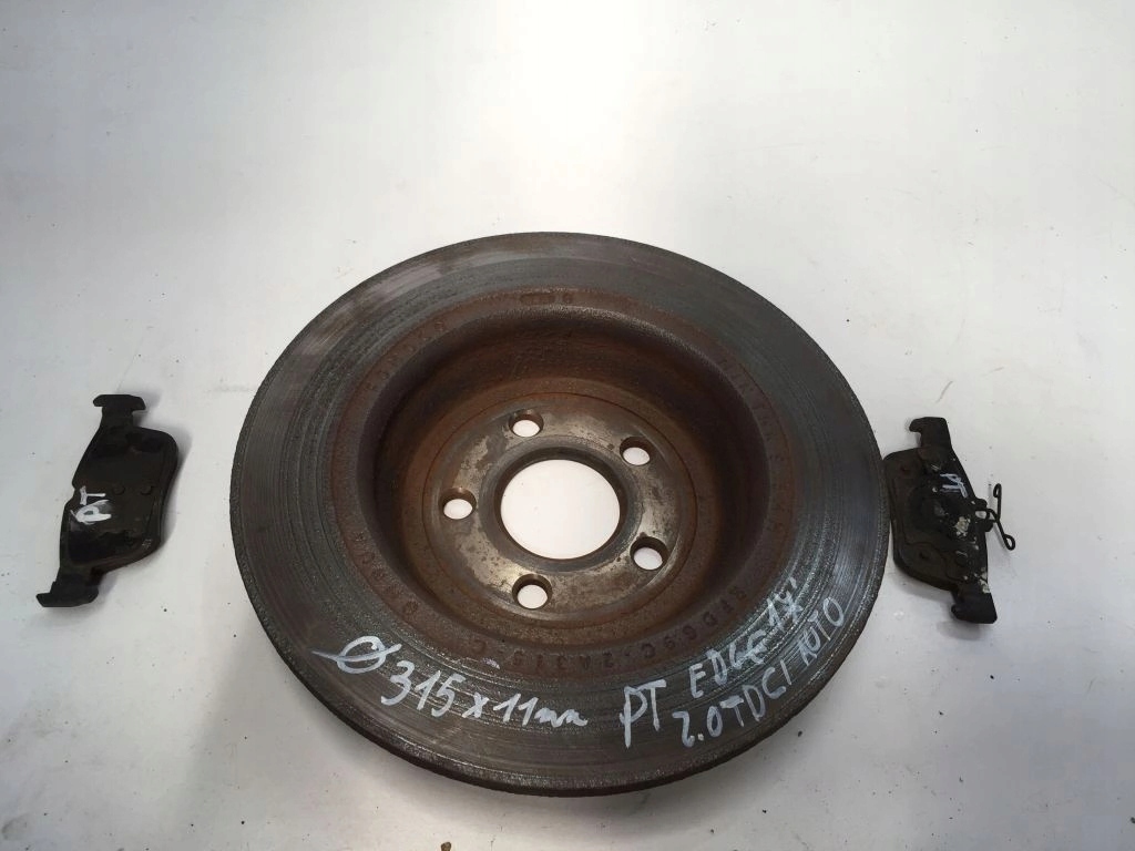 фото №1, Ford edge ii mk2 2018 диск гальмівна задня 315mm