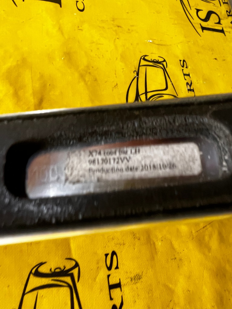 фото №11, Комплект накладки рейлинги кровельные хром citroen ds7 crossback x74