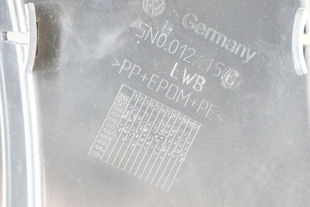 фото №6, Volkswagen tiguan 5n набор инструментов задних кронштейн держатель 5n0012115c 2.00