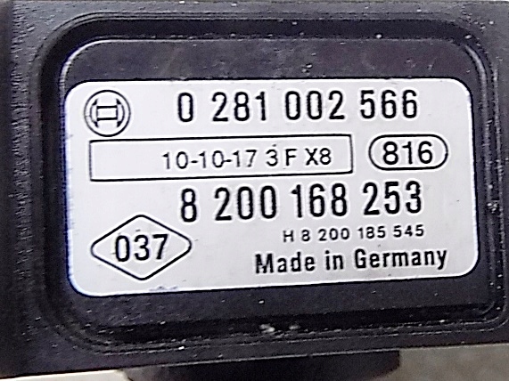 фото №12, Датчик тиску map clio scenic ii note 1.5 dci