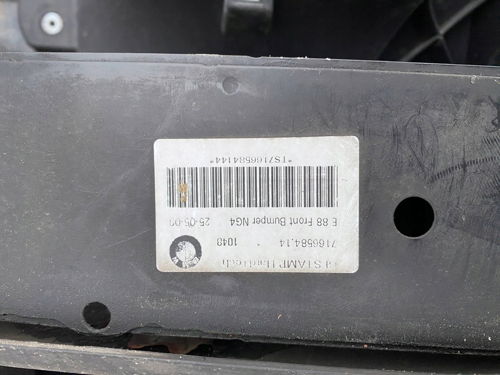 фото №5, Bmw 1 e87 pas передний перед балка жалюзи шторка 7193748