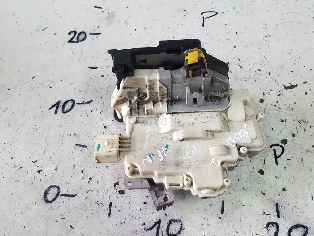 фото №1, Seat leon 2 ii 04-08r замок дверь правый задняя 7 pin