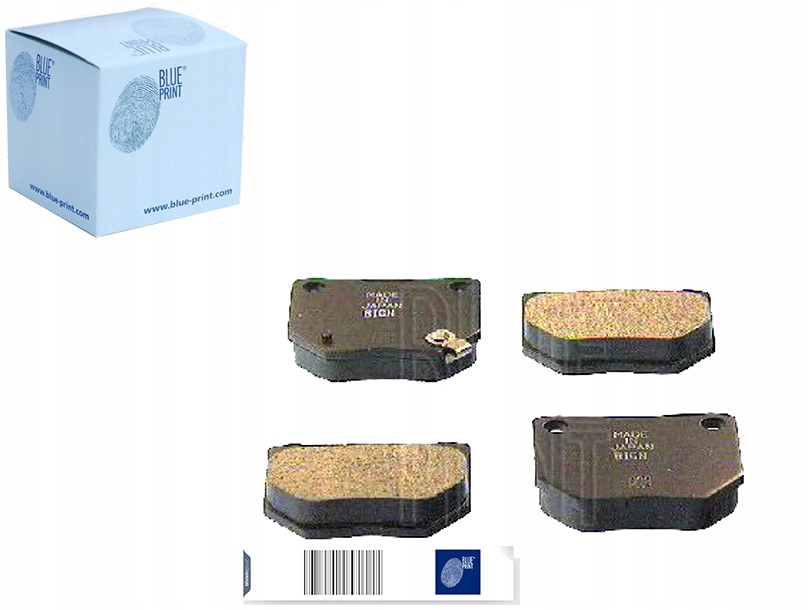 фото №16, Тормозные колодки тормозные задние subaru impreza wrx 00-07