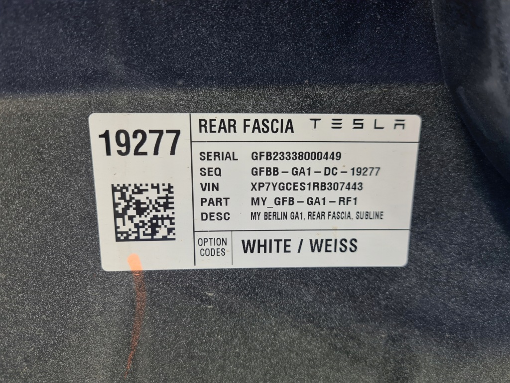 фото №11, Бампер задній tesla model y 1487995-00-b задня оригінал