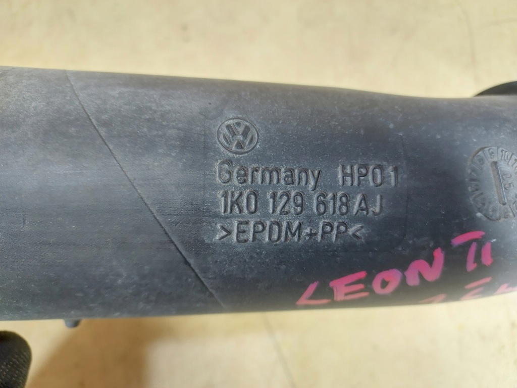 фото №6, Leon ii 1.6 mpi труба повітря 1k0129618aj