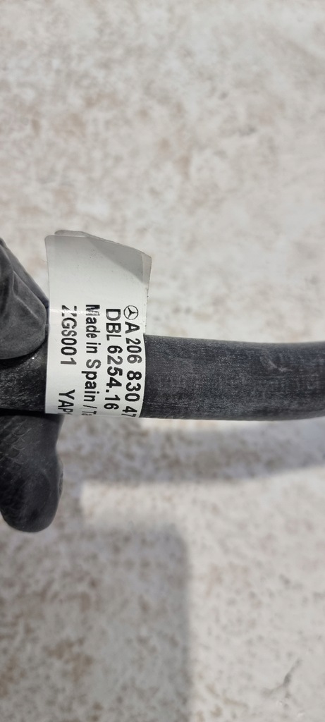 фото №6, Труба wąż wody mercedes c-klasa w206