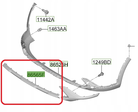 фото №1, Защита podzderzakowa hyundai santa fe 2020-