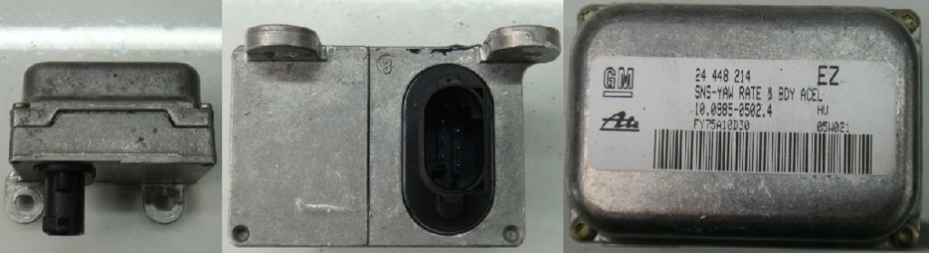 фото №1, Opel astra h iii 05 r датчик модуль esp 24448214