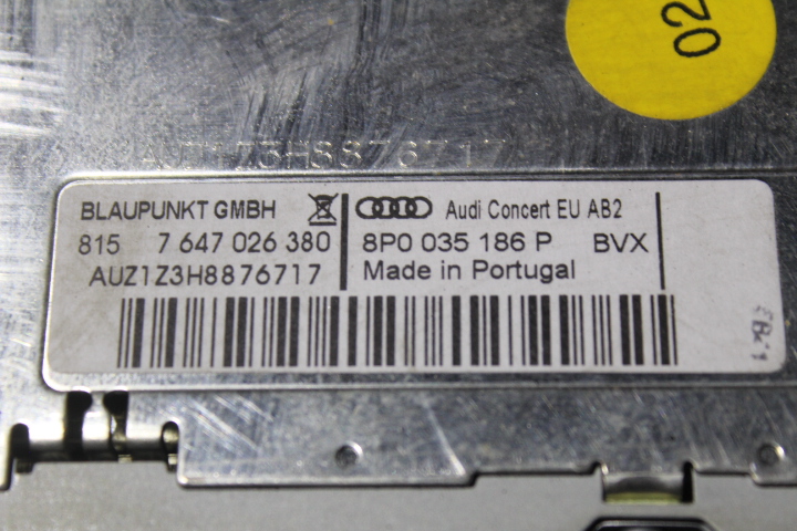 фото №4, Радио audi a3 8p