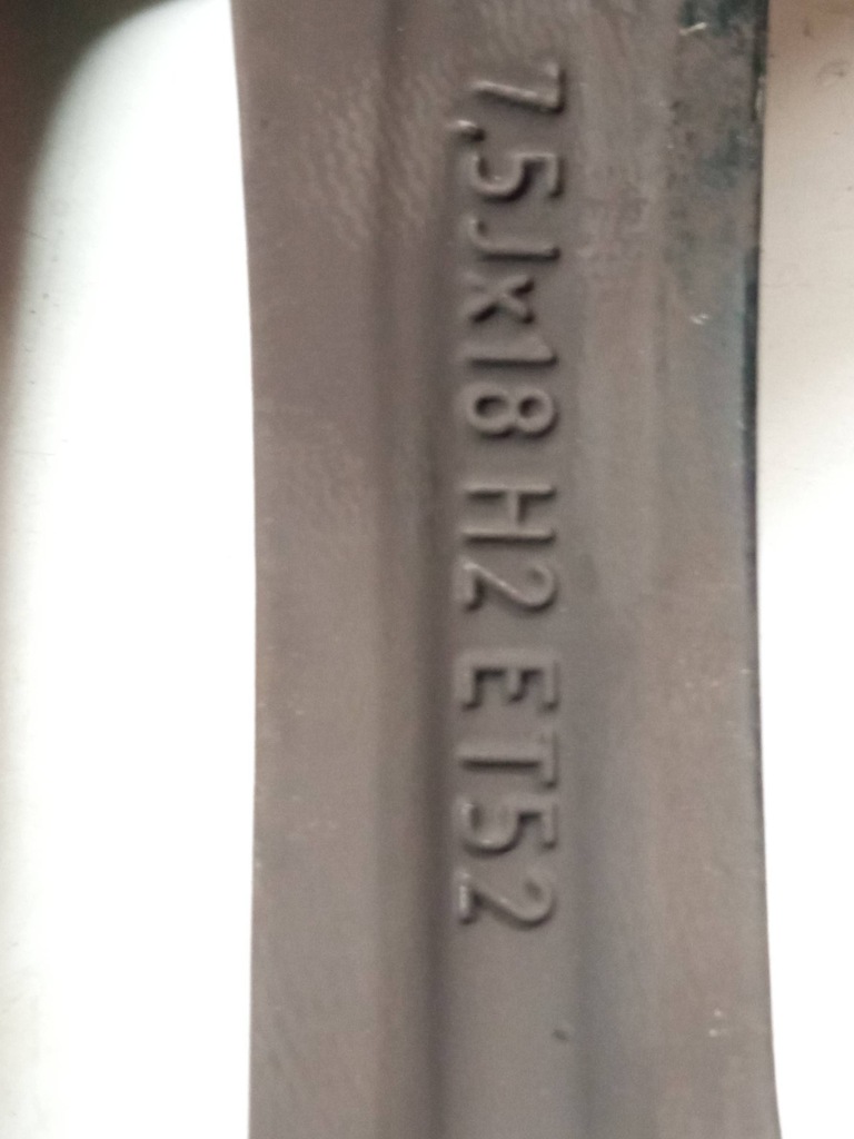 фото №6, Диск алюмінієва r18 5x112 et52 oc67mm 7.5jx18h2 a1764010700 mercedes