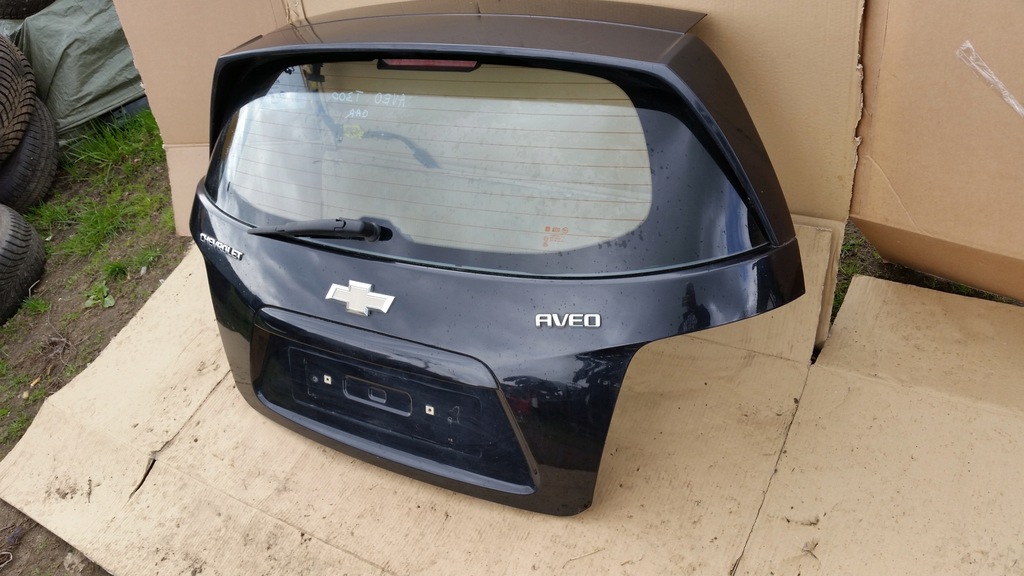 фото №5, Chevrolet aveo t300 кришка багажника задня gar