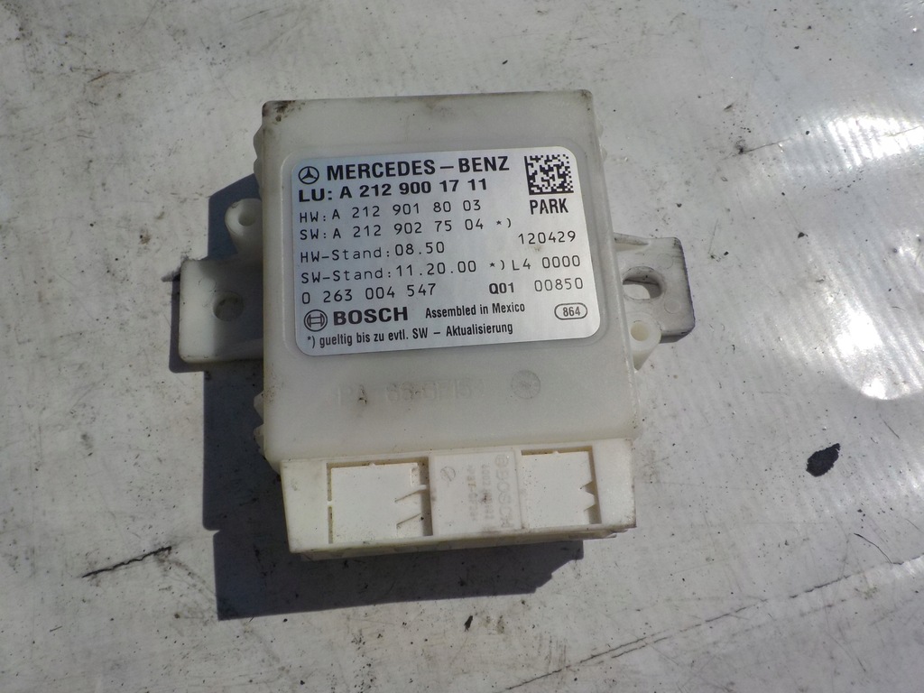 фото №1, Модуль блок керування pdc mercedes-benz оригінальний номер a 2129001711