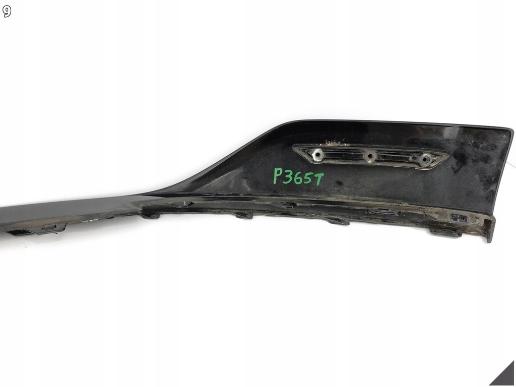 фото №10, Porsche taycan sport design 9j1 19- молдинг спойлер w бампер ліва задня