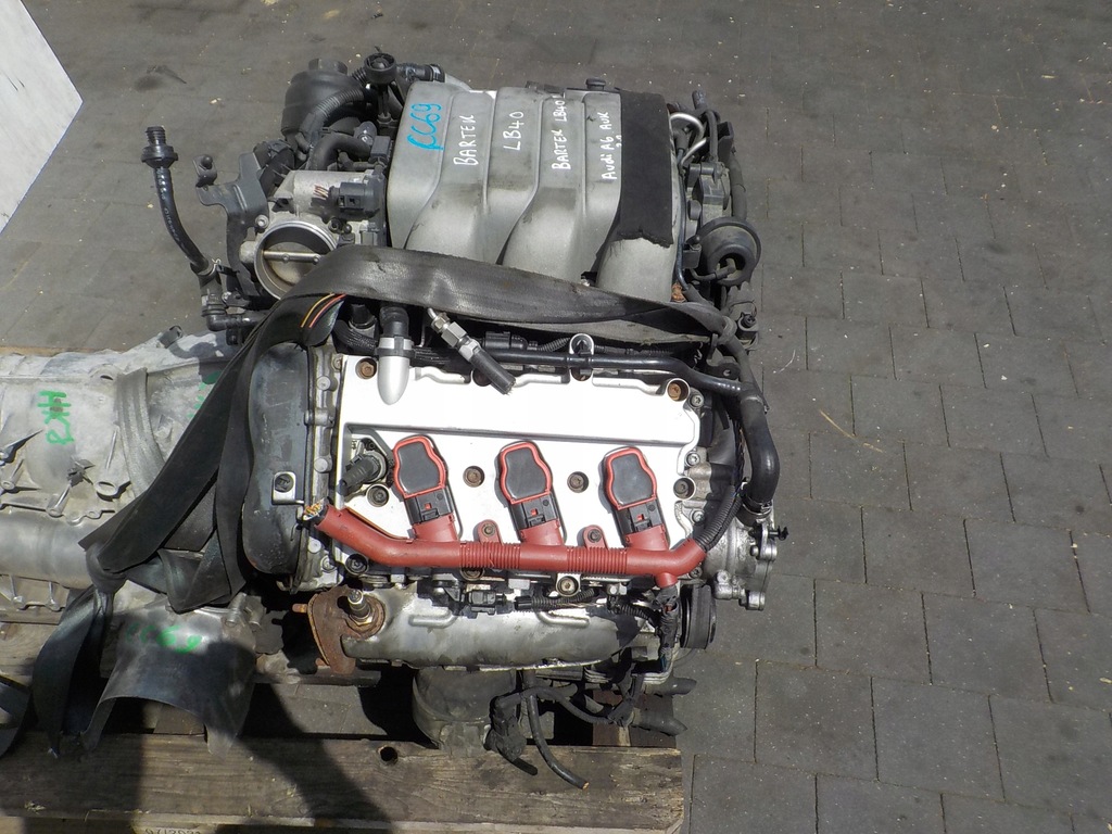 фото №8, Audi a6 c6 06r 3.2 fsi двигун auk kompletny film