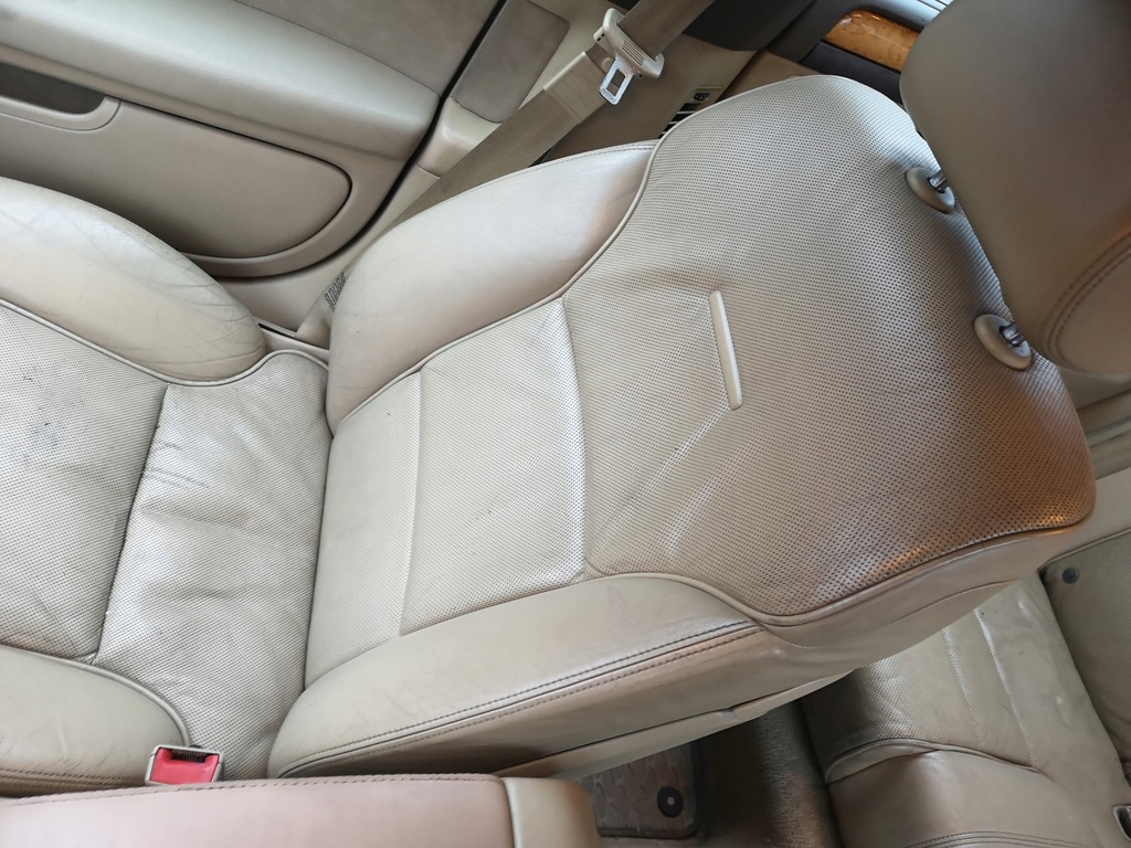 фото №5, Audi a8 d3 сидіння шкіра вентиляція підігрів бежеві